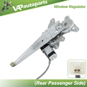 For 2001-2007 Toyota Highlander Rear Right Power Window Regulator With Motor - Picture 1 of 14
