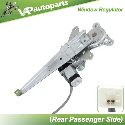 Regulador de ventana eléctrica trasero derecho con motor para Toyota Highlander 2001-2007 Foto 1 de 4