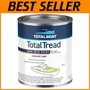Marine-Grade Non-Skid Paint - TotalTread for Boats and Outdoor Floors, White - Picture 1 of 11