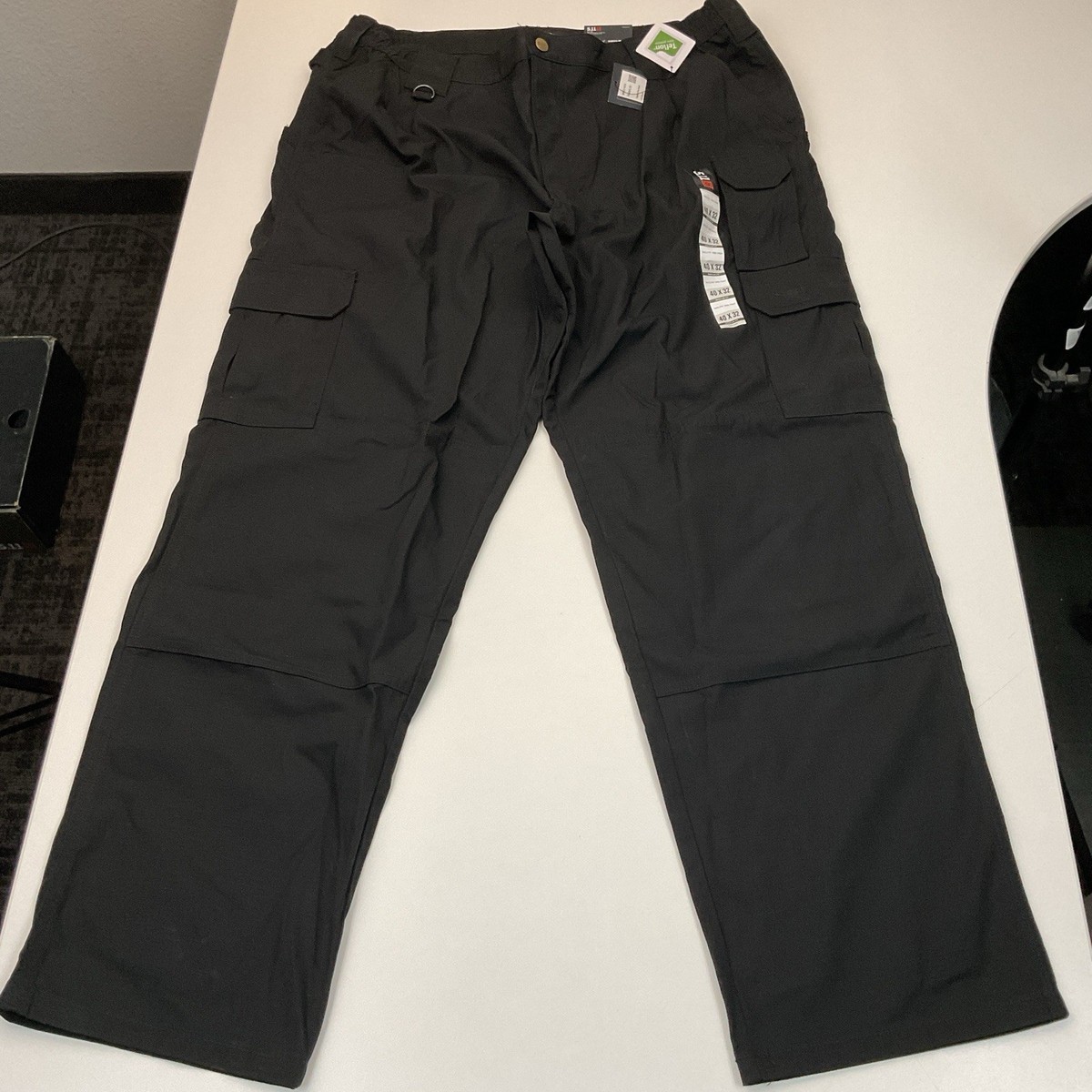 5.11 TACTICAL ストレッチ ダブルニーカーゴ　ブラック　34x30 Original 5.11 Tactical Pants
