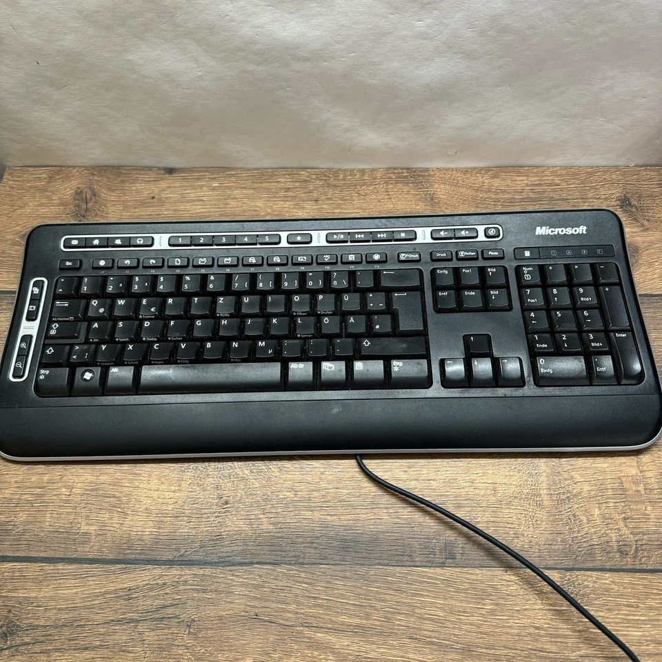 Microsoft Keyboard 3000 Kabel-Tastatur DE QWERTZ - Bild 1 von 4