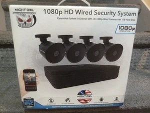Night Owl 1080p Wired Security System 8-Channel DVR with 1TB Hard Drive VD2P1-84 - Picture 1 of 3