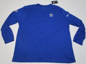 Neu Dallas Cowboys NFL Football Nike Dri-Fit On Field T-Shirt Herren 4XL Neu mit Etikett blau - Bild 1 von 8