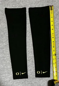 Nike Full Sleeve X’s 2 OREGON DUCKS PE PLAYER EXCLUSIVE Compression Arm Sleeves - Picture 1 of 6