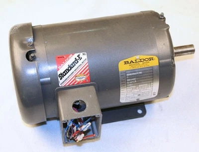 BALDOR Electric Motor, VM3546-5, 1 HP, 575V, 3 Phase, 1725 RPM, 56C - Image 1 of 3