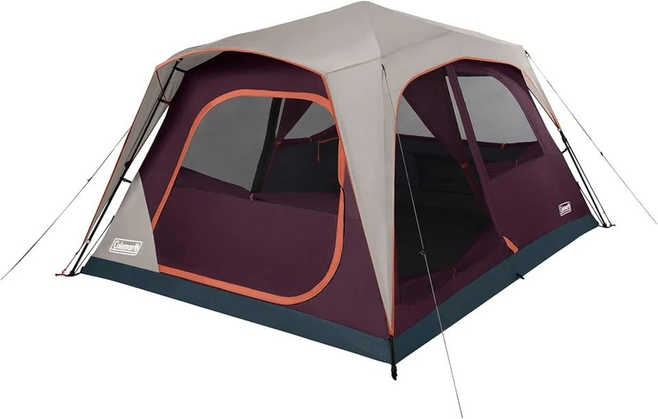 Coleman Skylodge Instant Tent Rainfly 4/6/8 Person Family Sets Up a Minute - Image 1 of 1