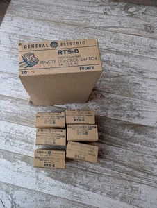 6 VTG N.O.S. General Electric RTS-6 remote control toggle switch - Picture 1 of 8