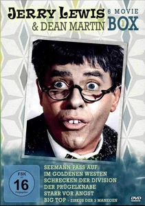 Jerry Lewis & Dean Martin Box (6 Meisterwerke mit dem Comedy Duo) # 6 DVD-NEU - Picture 1 of 1