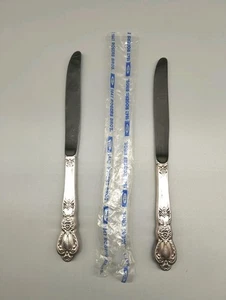 Messer versilbert Besteck 6 Personen -  Rogers Bros. 1847 ca. 24cm  - Bild 1 von 9