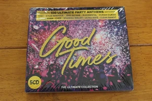 Good Times 5CD Box Set The Ultimate Collection 100 Party Anthems Sealed Rhino - Picture 1 of 2