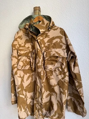 GB Army Desert DPM Goretex Parka Size 180/96 (ca. L/XL) / Englische Desert Nässe - Bild 1 von 4