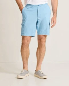 $110 NEW W/ TAGS Tommy Bahama Men's XXL Dream 9" Cargo Shorts Alfresco Blue - Picture 1 of 9