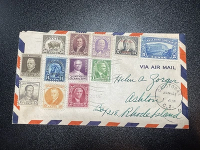 CANAL ZONE cubierta multi edición KSPhilatelics Foto 1 de 4