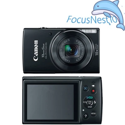 Canon PowerShot ELPH 150 IS/IXUS 155/IXY140 20MP Digital Camera with Accessories - Image 1 of 4