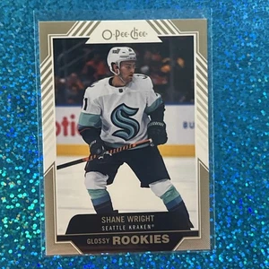 2022-23  O-Pee-Chee Glossy #R-16 SHANE WRIGHT Rookies Gold (RC, VAR) - Picture 1 of 6