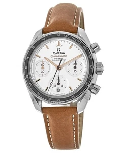 Nuevo Reloj Omega Speedmaster Unisex Esfera Plateada Marrón 324.32.38.50.02.001 - Imagen 1 de 3
