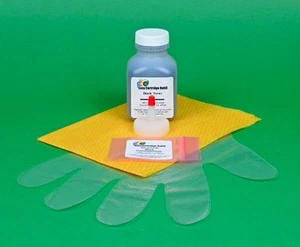 Dell 2135 2135cn 330-1389 330-1385 Schwarz Toner Nachfüllset mit Chip. 2,5K Seiten - Bild 1 von 1