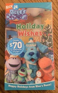 Blues Room Holiday Wishes VHS Tape New Sealed Rare Blues Clues - Picture 1 of 3