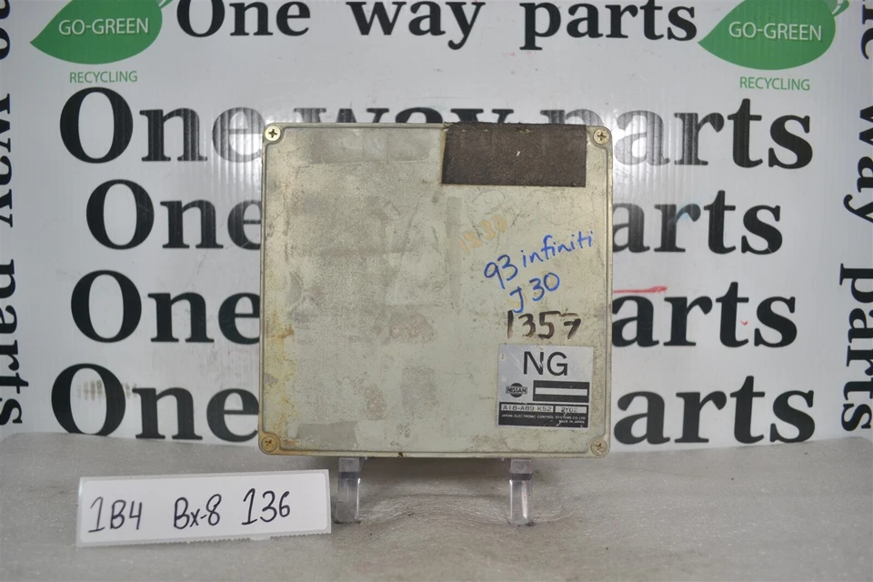 Unidad de control del motor A18A89K52 INFINITI J30 1993 ECU ECM PCM módulo 1B4 136 B8 Foto 1 de 4