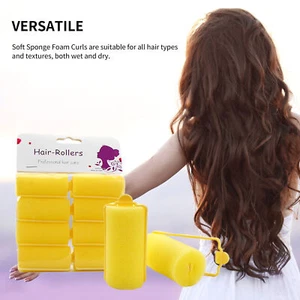 Sponge Hair Curlers Soft Foam Rollers Curling Tools Waves Styling - Picture 1 of 16