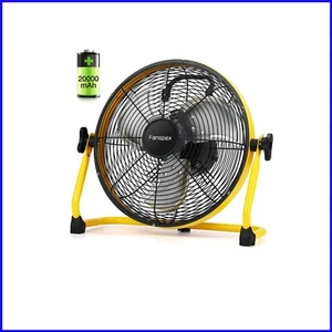 12'' Cordless Battery Operated Floor Fan - 20000 mAh Power for All-Day Cooling - Picture 1 of 9