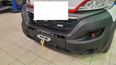 Winch Mounting Plate in Original Bumper for Fiat Ducato 2021+ - Image 1 of 2