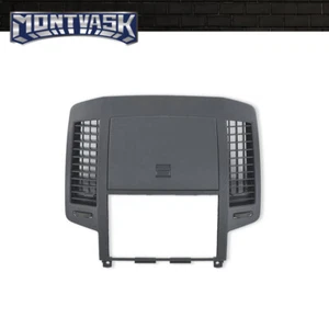Fit For 2005-2006 Nissan Altima Center Dash Radio Bezel Storage Cubby Vent Gray - Picture 1 of 12