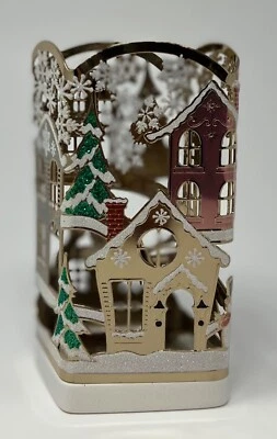 NEW BATH & BODY WORKS GOLD VILLAGE SCENE GENTLE FOAMING HAND SOAP SLEEVE HOLDER - Image 1 of 4