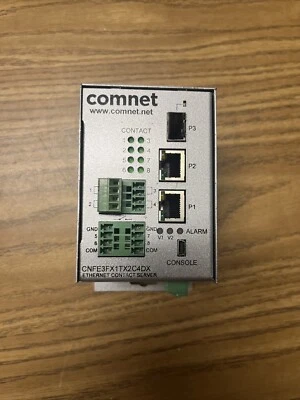 ComNet CNFE3FX1TX2C4DX Ethernet Contact Server - Image 1 of 4