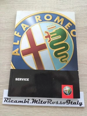MANUALE LIBRETTO SERVICE ALFA 33 164 166 155 145 146 SPIDER GTV 156 GT 60492180 - Immagine 1 di 4