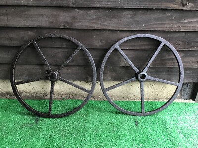 Antique Wheels in Antique Cast Iron Metalware for sale | eBay