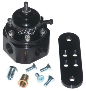 AEM Adjustable Fuel Pressure Regulator FPR Univeral 25-302BK - Picture 1 of 1