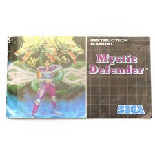Mega Drive Mystic Defender game Manual/Handbook/Manual/Guide/INSTRUCT