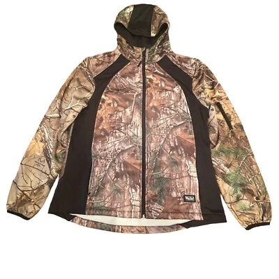 Walls Realtree Hardwoods Jacket M Camouflage  Zip Hoodie Medium Lightweight - Image 1 of 4