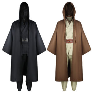 Star Wars Jedi Master Obi-Wan Kenobi Ben Tunic Cosplay Kostüm Erwachsene S-3XL
