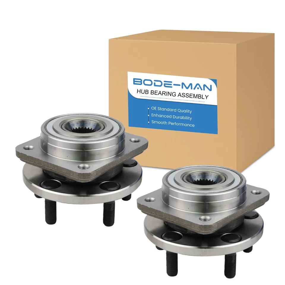 Pair Front Wheel Hub Bearing for 1991-1995 Dodge Caravan Chrysler Town & Country - Image 1 of 4