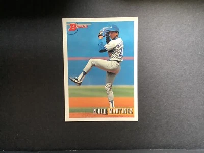 1993 Bowman #154 Pedro Martinez HOF Rookie Card Mint Condition Pack Fresh - Image 1 of 2