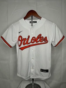 Baltimore Orioles Nike Youth S/8 Home Jersey- White - Picture 1 of 4