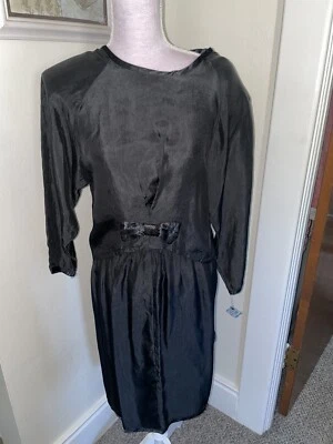 Top y falda de seda Byer peine negro “seda” talla L Foto 1 de 4