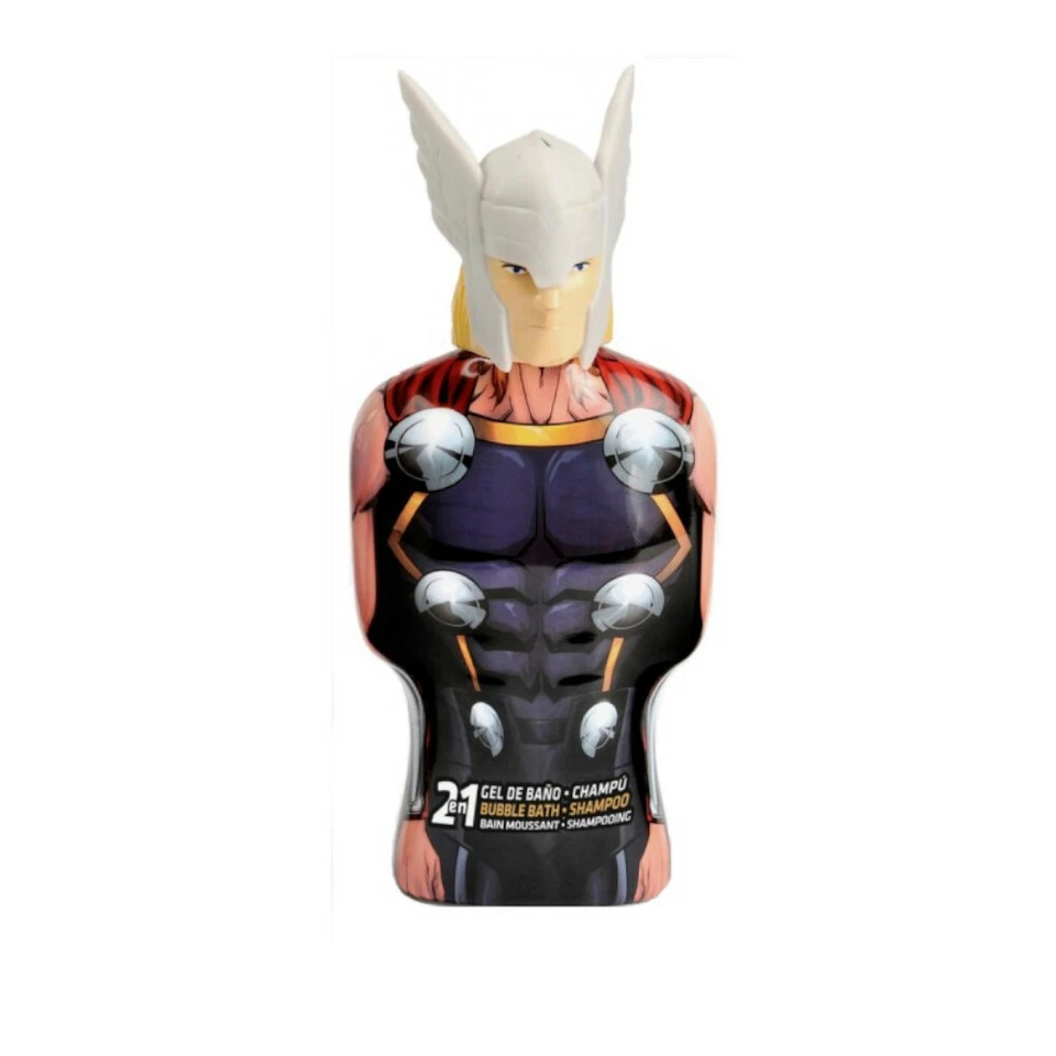 MARVEL AVENGERS THOR BUBBLE BATH SHAMPOO BADESCHAUM SHAMPOO FÜR KINDER 350m