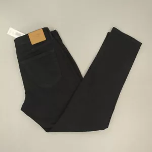 Abercrombie & Fitch Men's Athletic Slim Jeans Size 30x32 Black Denim Stretch NWT - Picture 1 of 13