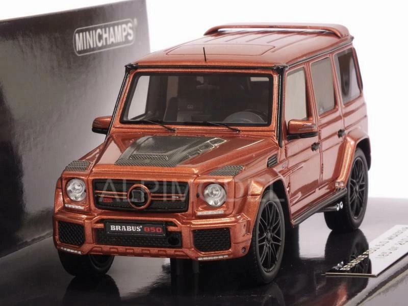 Brabus 850 6.0 Biturbo Widestar AMG G63 2016 Copper Me 1:43 MINICHAMPS 437032402 - Immagine 1 di 1