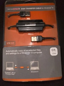 MICRADIGITAL EASY TRANSFER CABLE for Windows 8 - Picture 1 of 7