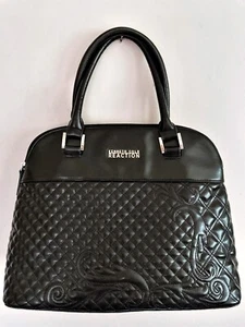 Kenneth Cole Reaction Black Quilted Dome HandBag - Picture 1 of 7