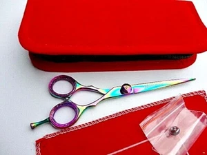 120days Warranty 6" Hairdressing  Hair Cutting Scissors/Japanese Steel/Case - Picture 1 of 10