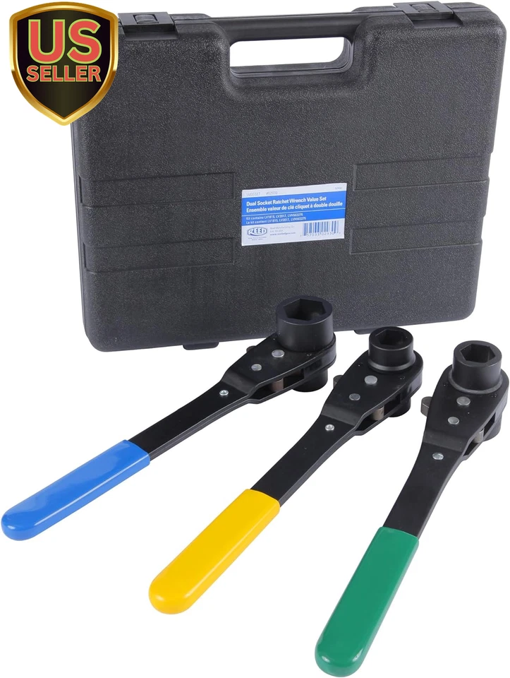 Juego de llaves de trinquete de doble zócalo Tool 02930 LVDSSET Value Line Foto 1 de 1