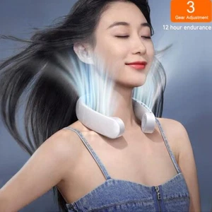 Wiederaufladbarer Kopfhörer Design USB angetriebener hängender Hals Lüfter - Bild 1 von 6
