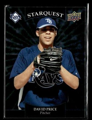 2009 Upper Deck #SQ-37 David Price StarQuest Silver Common EX - Image 1 of 2