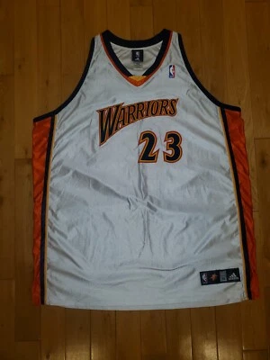 Camiseta 56 vintage 2007 Jason Richardson Golden State Warriors auténtica del equipo de la NBA Foto 1 de 4