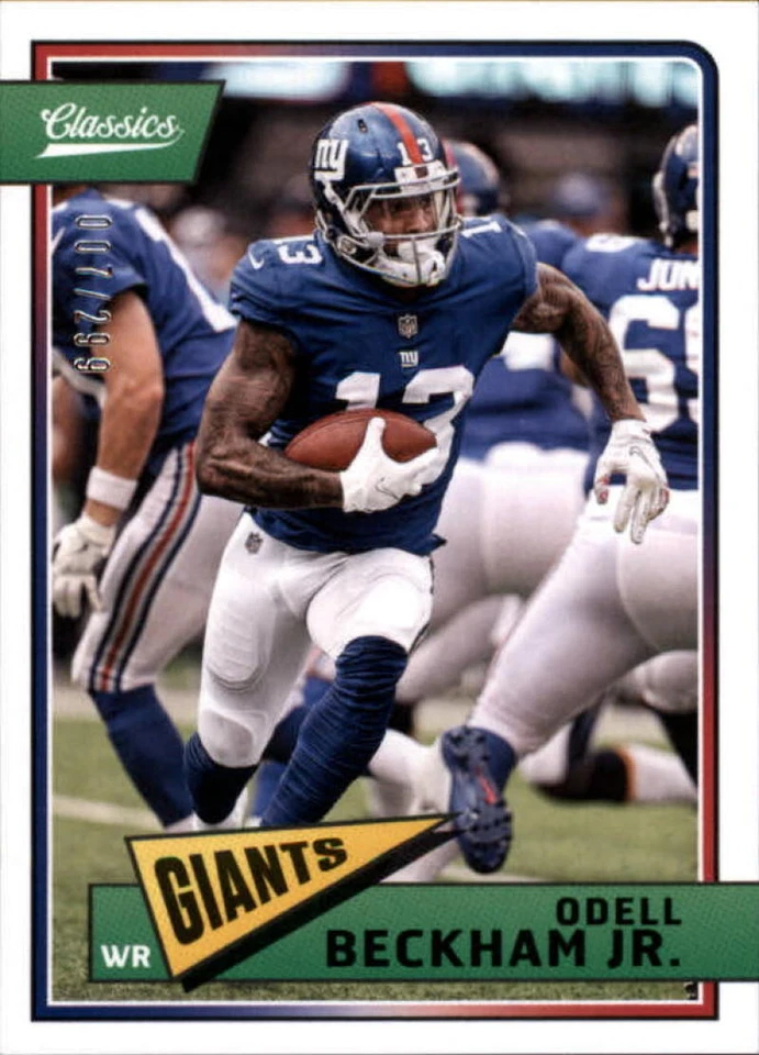 2018 Panini Classics Football Red Back Parallel Singles /299 (Pick Your Cards) - Image 1 of 1